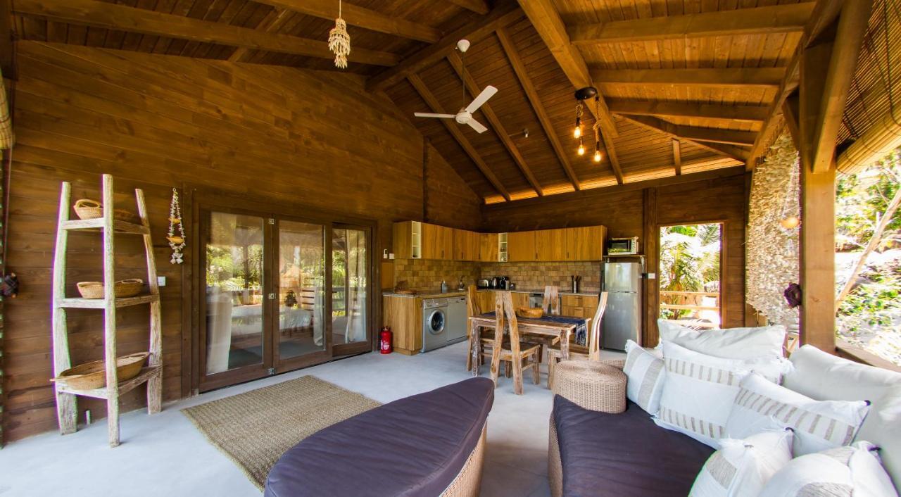 La Pointe Beach Huts Baie Sainte Anne Buitenkant foto
